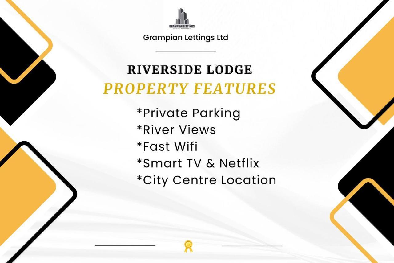 Riverside Lodge - Grampian Lettings Ltd Aberdeen Ngoại thất bức ảnh